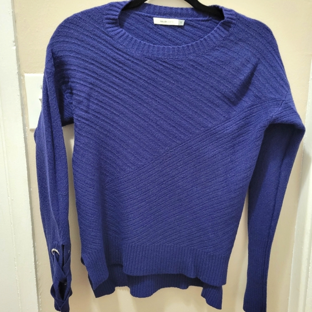 Blue sweater size S